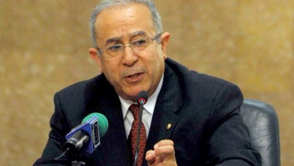 Le ministre des Affaires étrangères et de la Communauté nationale à l'étranger, Ramtane Lamamra. © D. R.