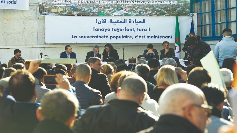 Les assises du PAD, tenues au siège du RCD, le 25 janvier 2020. © Archives Liberté