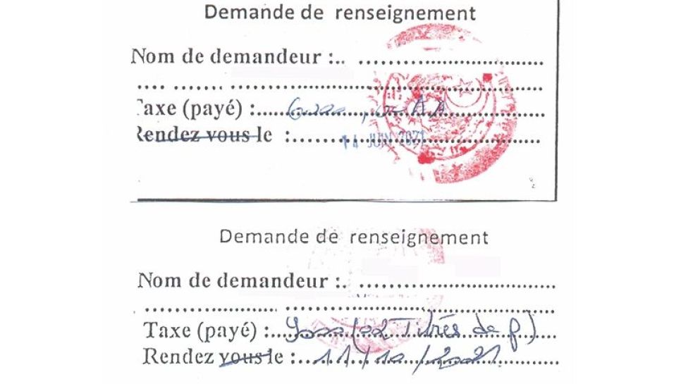 TAXE POUR LA DÉLIVRANCE D’UN ACTE DE PROPRIÉTÉ : Une “demande de