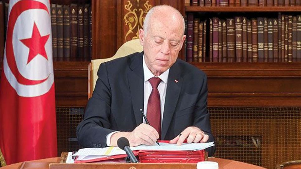 Kais Saïed, président de la République de Tunisie. © D.R