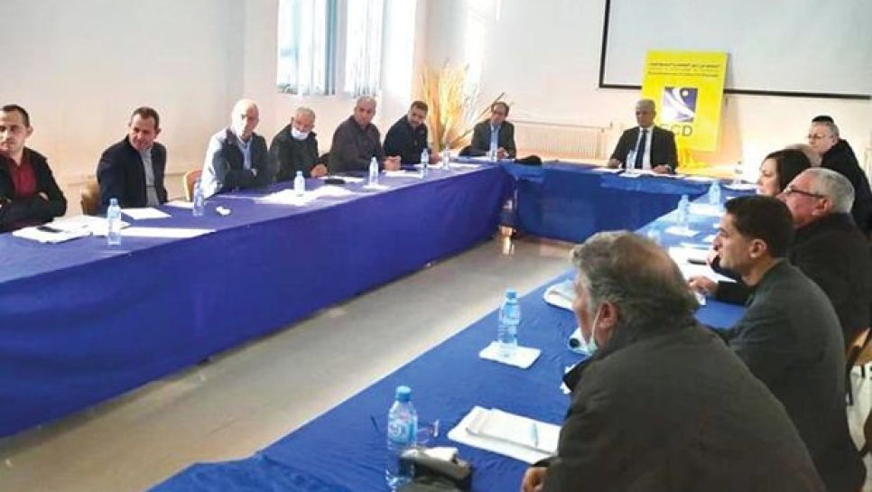 La réunion du secrétariat national du RCD, tenue vendredi 19 novembre en son siège national. © D. R.