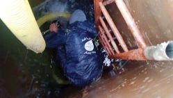 Des travaux de réfection sont réalisés pour le renforcement des réseaux de l’alimentation en eau potable. © D. R.