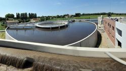 La station d’épuration des logements de l’ex-EPLF Béjaïa. © D.R