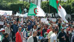 Forte mobilisation hier à Alger. © Yahia Magha/Liberté