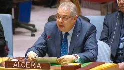 Sofiane Mimouni, ambassadeur d'Algérie aux Nations unies. © D. R.