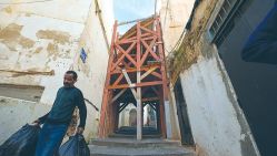 Les habitations et toute la structure architecturale de La Casbah d'Alger se dégradent de jour en jour. © Archives Liberté