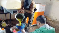 Une huilerie traditionnelle. © D. R.