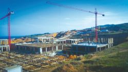 Le projet de réalisation d’un hôpital pour grands brûlés à Bouzaaroura (Skikda) par la Sarl Travocovia, filiale du groupe Benhamadi. © D.R