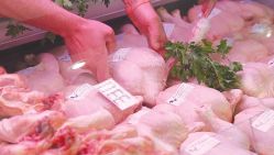 Le poulet, qui oscille entre 400 et 420 DA, le kilo, tient la dragée haute aux consommateurs. @ Archives Liberté