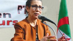 Louisa Hanoune, SG du Parti des travailleurs.  © D. R.