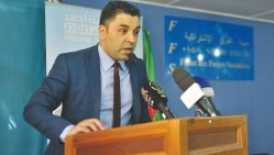 Youcef Aouchiche, Premier secrétaire du FFS. © Archives Liberté