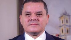 Le Premier ministre libyen en exercice Abdelhamid Dbeïbah. © D. R.
