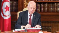 Kais Saïed, président de la République de Tunisie. © D.R