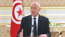 Le président de la République de Tunisie, Kais Saïed. © D.R