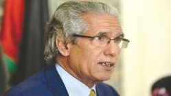 Mohamed Salem Ould Salek, ministre sahraoui des Affaires étrangères. © D.R.
