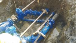 Cette chaîne devrait alimenter en eau potable de nombreux villages de la région. © D.R